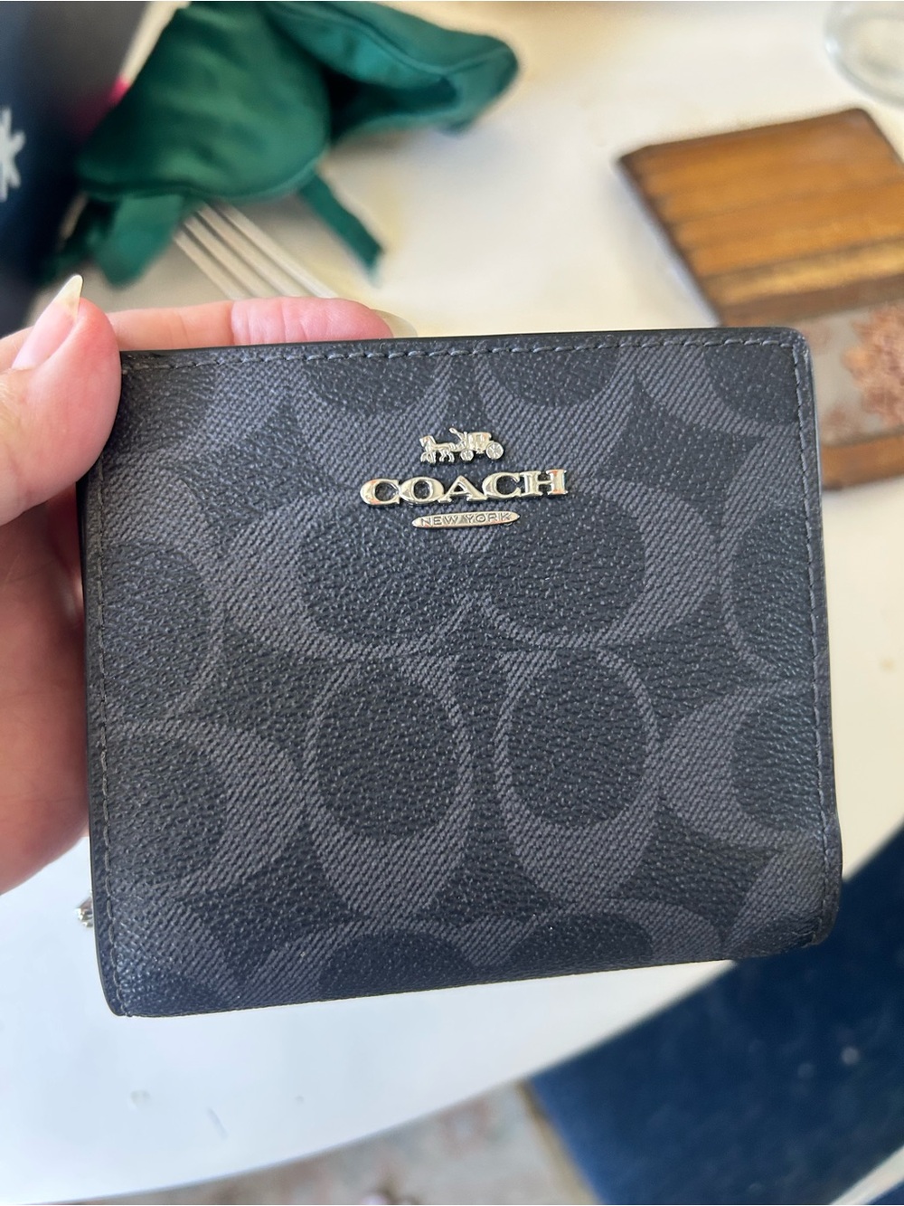 COACH Signature leather  classic  Wallet